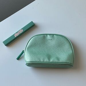La mer cosmetics bag